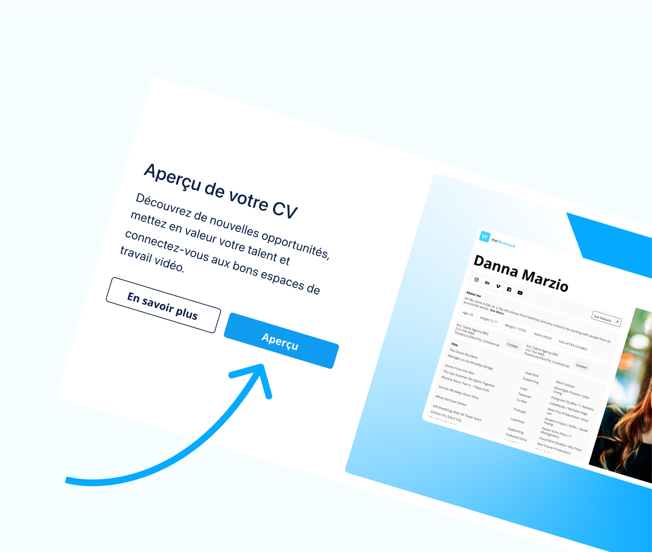 Turn on myCV step mobile