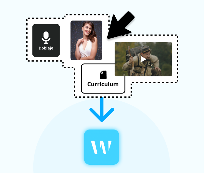 Upload materials step mobile